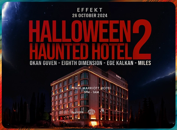 پازتی هالووین Effekt Halloween Haunted Hotel در ازمیر