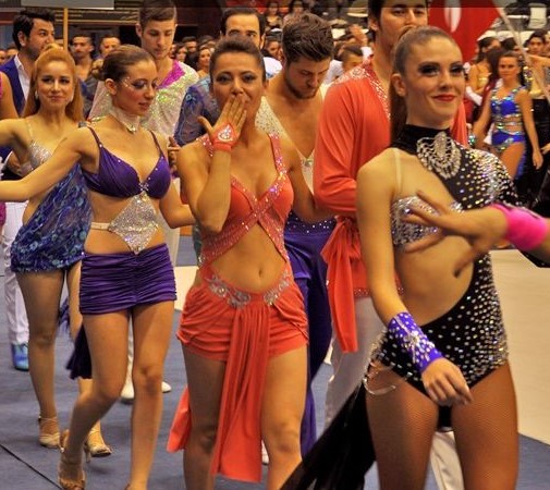 مسابقات رقص سالسا درترکیه